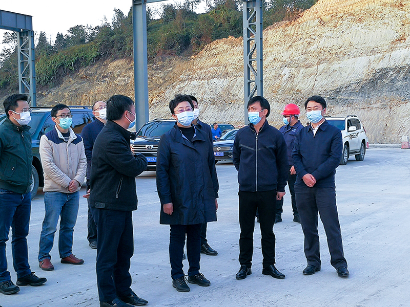 内江市委副书记、市长郑莉到川威集团连界基地调研疫情防控及经济发展工作(图2)