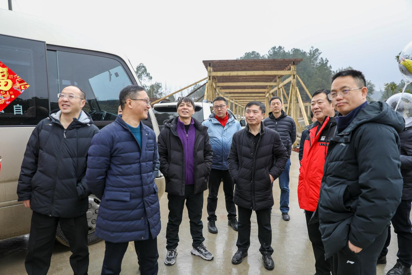 王劲董事长调研连界基地转型升级工程项目(图3) 王劲董事长调研连界基地转型升级工程项目(图3)
