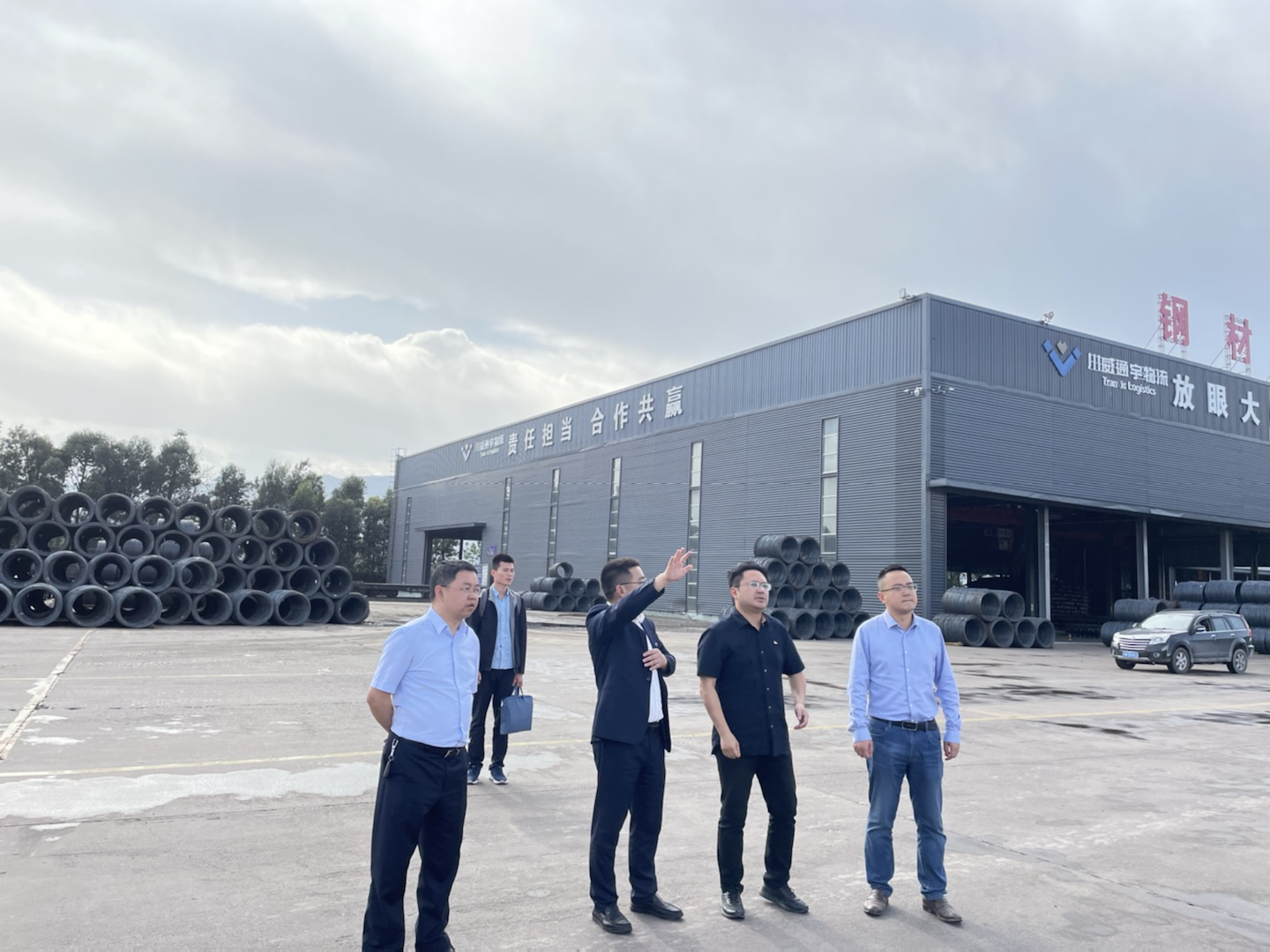 西昌市市委副书记李剑调研 通宇物流攀西建材供应链产业园(图2) 西昌市市委副书记李剑调研 通宇物流攀西建材供应链产业园(图2)