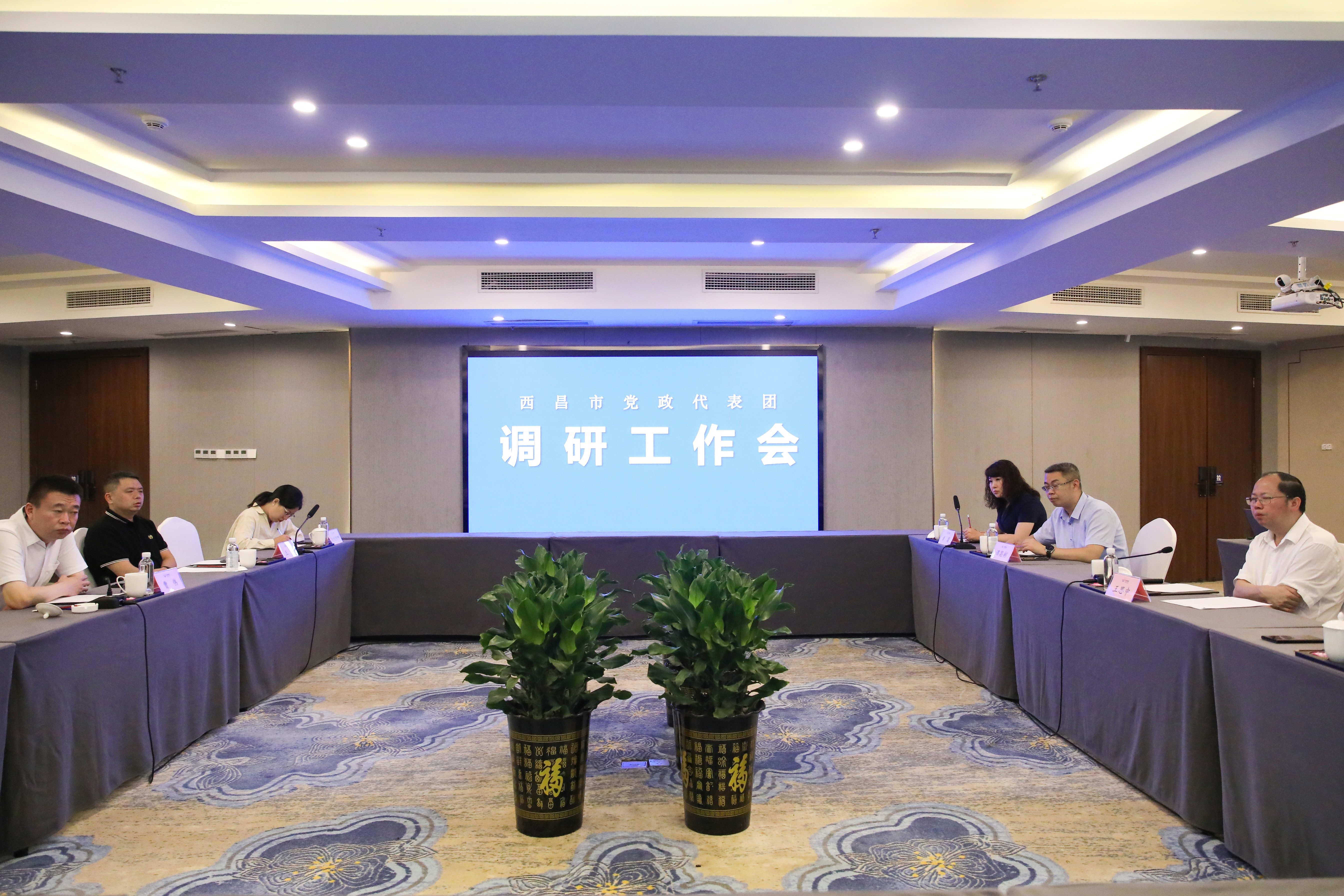 西昌市党政代表团一行来访川威连界基地考察调研(图5) 西昌市党政代表团一行来访川威连界基地考察调研(图5)