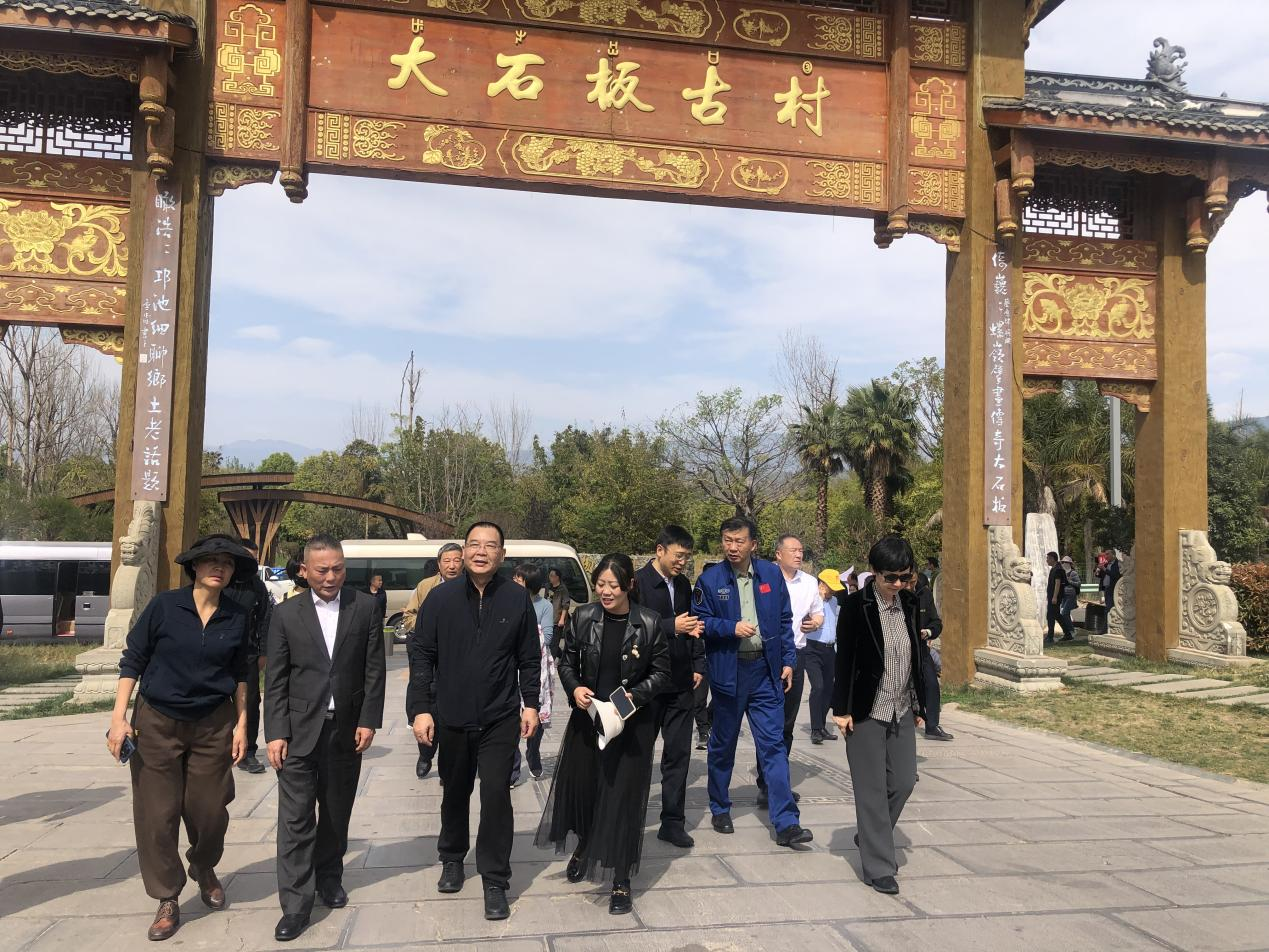 中国工程院院士刘永坚一行考察大石板乡村振兴项目
