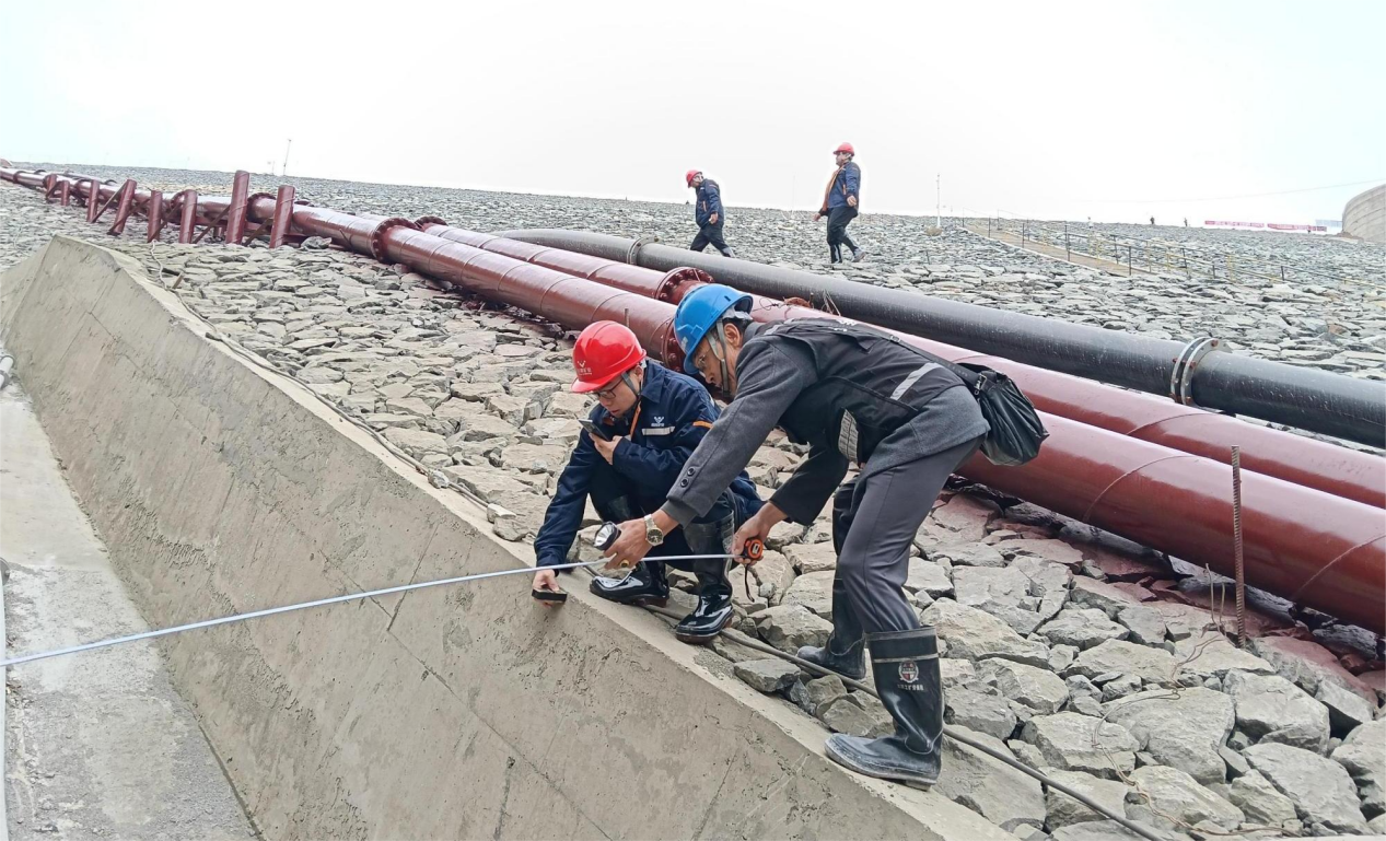 联鑫矿业红星沟尾矿库一期工程顺利通过专家组现场核查验收(图3)